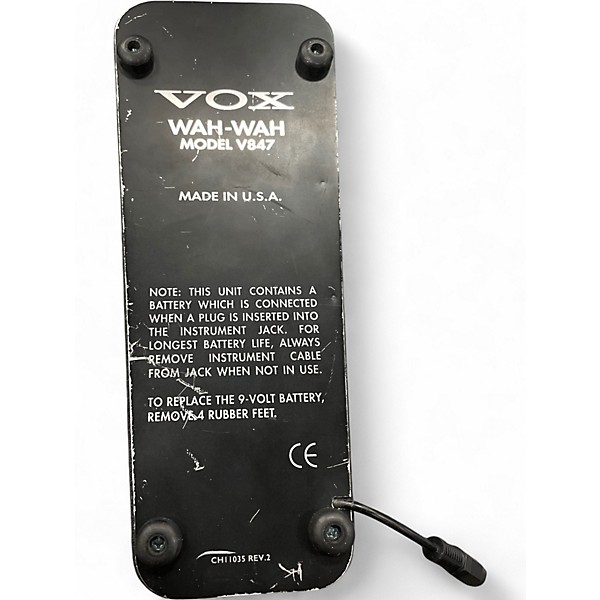 Used 1990s VOX V847 Effect Pedal