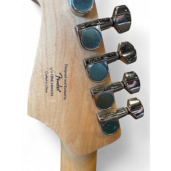 Used Squier Standard Stratocaster 2 Color Sunburst Solid Body Electric Guitar