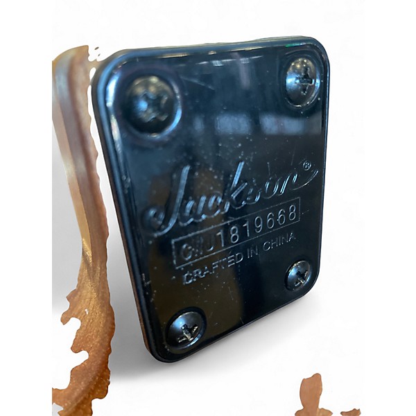 Used Jackson JS22 Dinky Natural Solid Body Electric Guitar