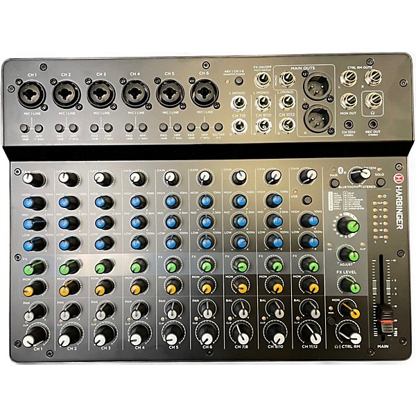 Used Harbinger lv14 Unpowered Mixer