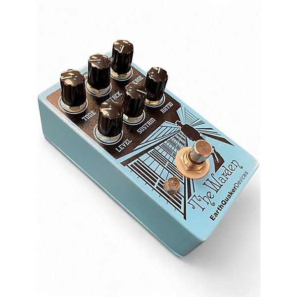 Used EarthQuaker Devices THE WARDEN Effect Pedal
