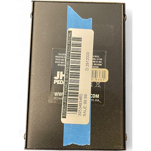 Used JHS Pedals Supreme Effect Pedal