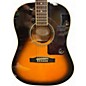 Used Epiphone AJ200S 2 Color Sunburst Acoustic Guitar