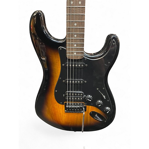 Used Squier Sonic Stratocaster Sunburst Solid Body Electric Guitar