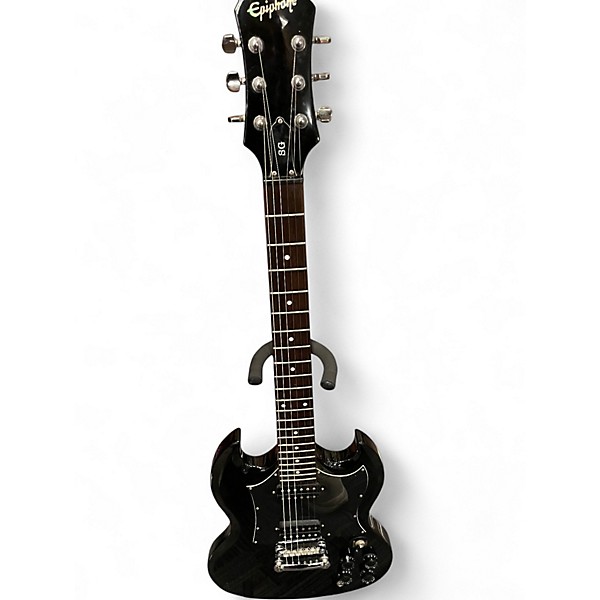 Used Epiphone SG Standard Black Solid Body Electric Guitar