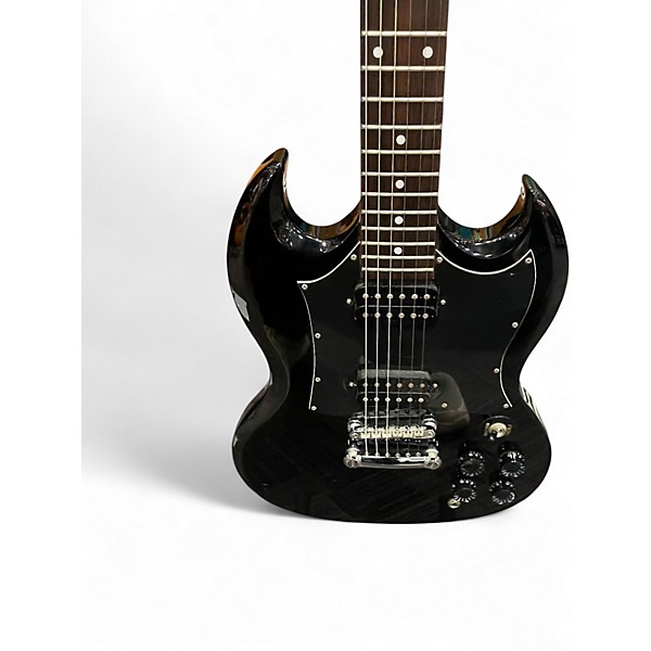 Used Epiphone SG Standard Black Solid Body Electric Guitar