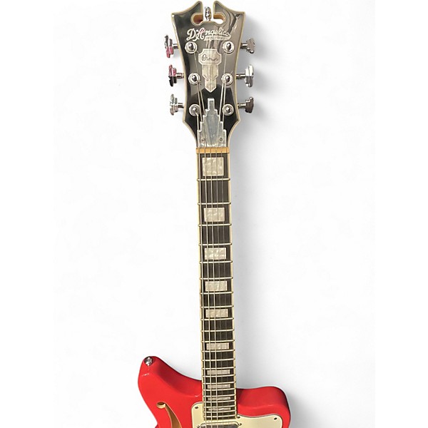 Used D'Angelico Premier Series Bedford SH Fiesta Red Hollow Body Electric Guitar