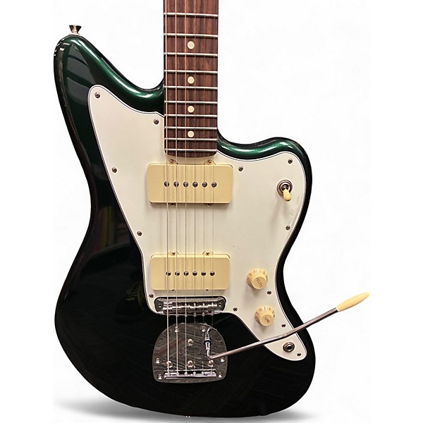 Used 2025 Fender PLAYER II JAZZMASTER BRITISH RACING GREEN Solid Body Electric Guitar