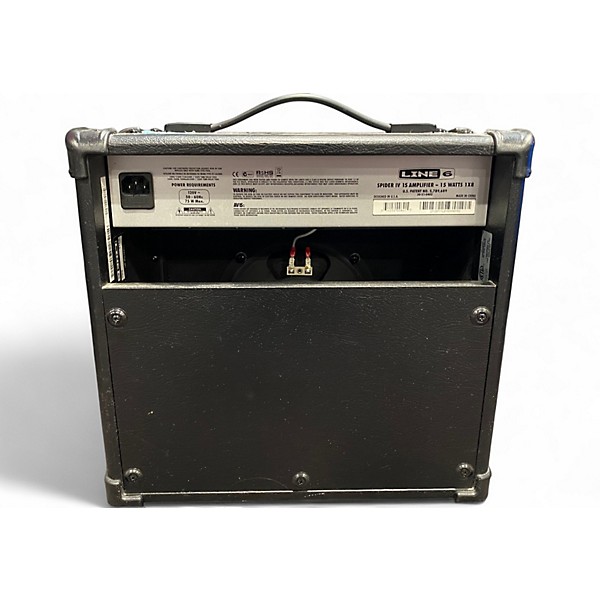 Used Line 6 Spider IV 15W 1X8 Guitar Combo Amp