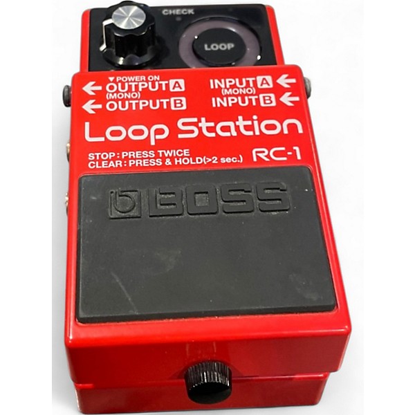 Used BOSS RC1 Loop Station Pedal