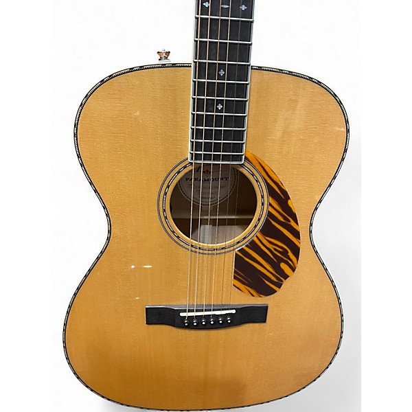 Used Fender PO-220 Natural Acoustic Guitar