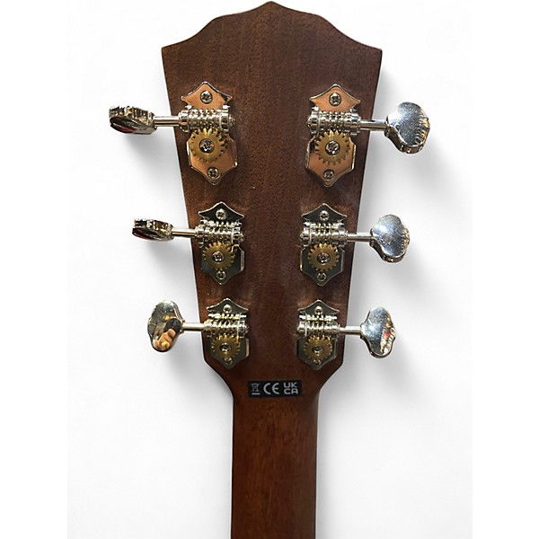 Used Fender PO-220 Natural Acoustic Guitar