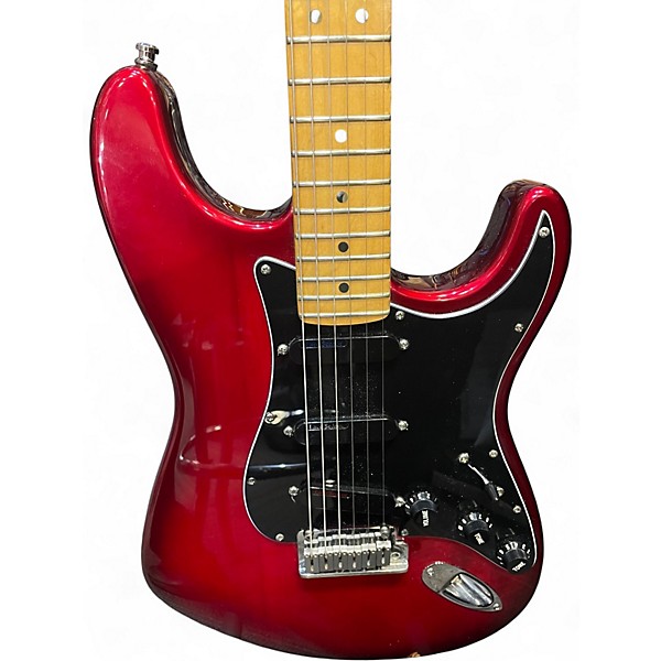 Used Fender American Standard Stratocaster Dark Cherry Burst Solid Body Electric Guitar