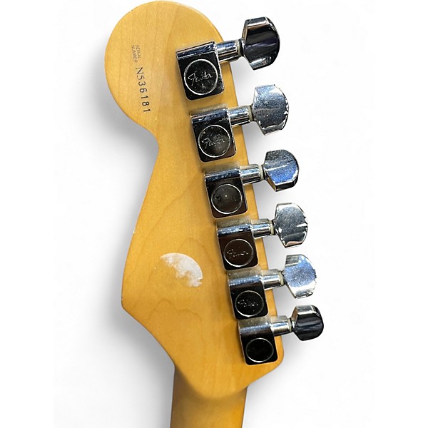 Used Fender American Standard Stratocaster Dark Cherry Burst Solid Body Electric Guitar