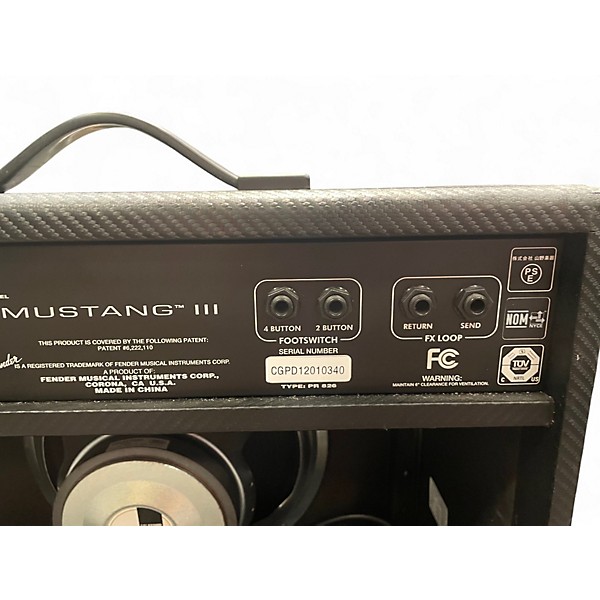 Used Fender Mustang III V2 100W 1x12 Guitar Combo Amp