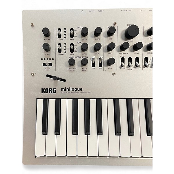 Used KORG Minilogue 4 Voice Polyphonic Analog Synthesizer