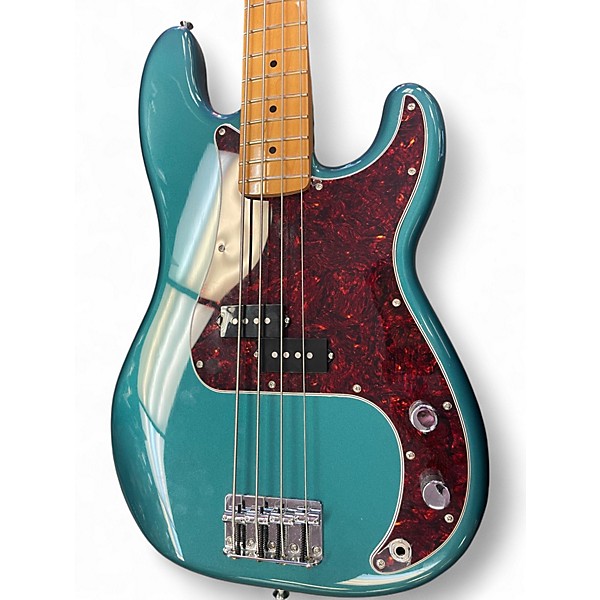 Used Fender PLAYER II Metallic Green Electric Bass Guitar