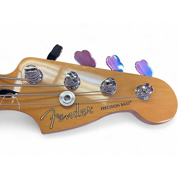 Used Fender PLAYER II Metallic Green Electric Bass Guitar