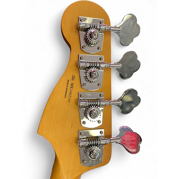 Used Fender PLAYER II Metallic Green Electric Bass Guitar