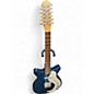 Used Danelectro DC59 Twelve String Blue Solid Body Electric Guitar thumbnail