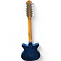 Used Danelectro DC59 Twelve String Blue Solid Body Electric Guitar