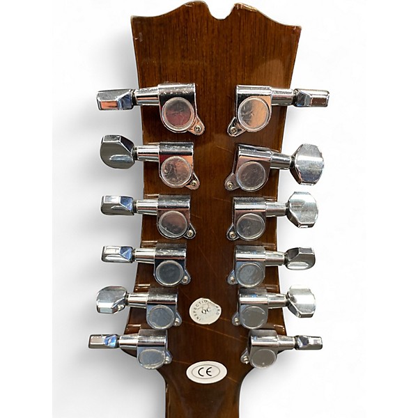 Used Mitchell d120s-12e/n Natural 12 String Acoustic Electric Guitar