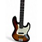 Used Squier Jazz Bass Tobacco Burst Electric Bass Guitar