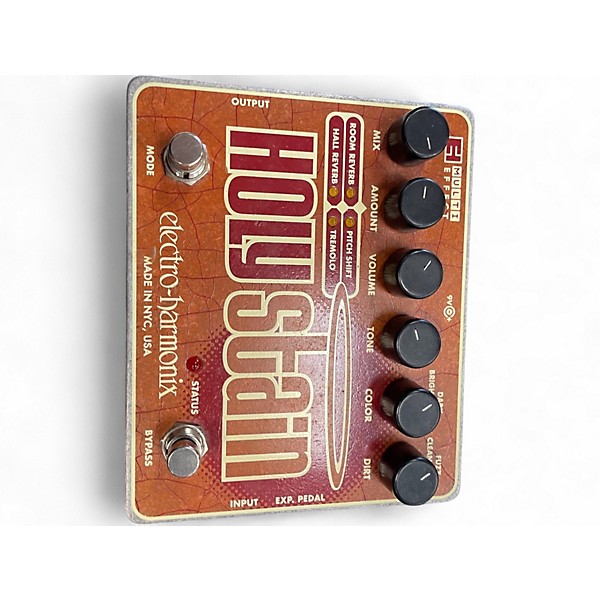 Used Electro-Harmonix Holy Stain Distortion Reverb Effect Processor