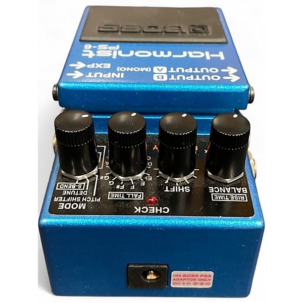 Used BOSS PS6 Harmonist Effect Pedal