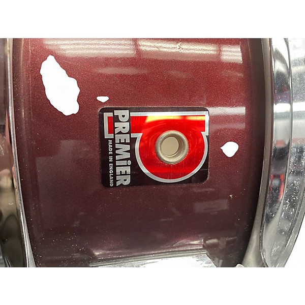 Used 2001 Premier 14in BIRCH Maroon Drum