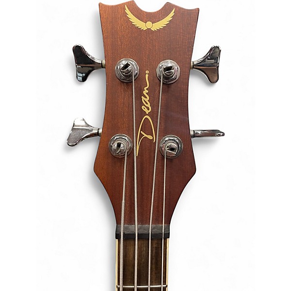 Used Dean EABC Natural Acoustic Bass Guitar