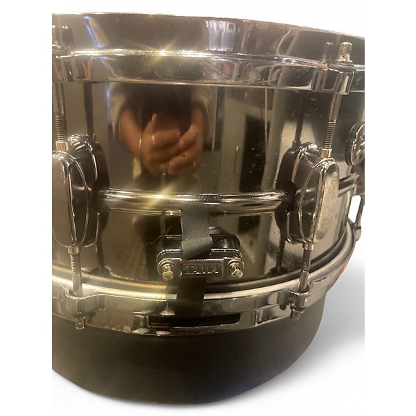 Used TAMA 14X6 Metalworks Snare Gunmetal Gray Drum