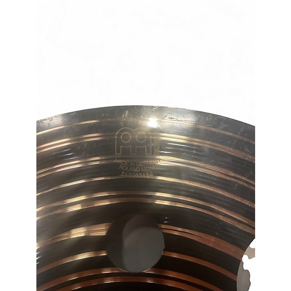 Used MEINL 10in DARK TRASH SPLASH Cymbal