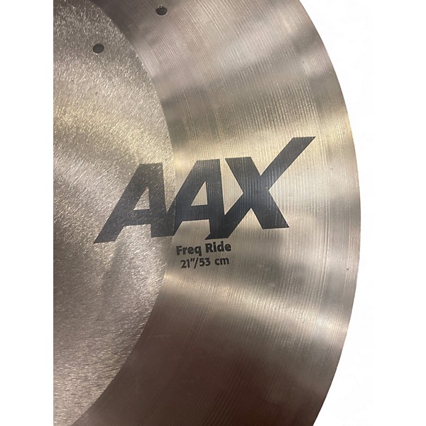 Used Sabian  21in AAX FREQ Cymbal