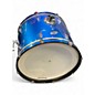 Used Ludwig 4 Piece Accent Blue Drum Kit thumbnail