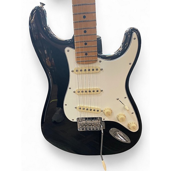 Used Fender 70TH Anniversary Stratocaster Black Solid Body Electric Guitar