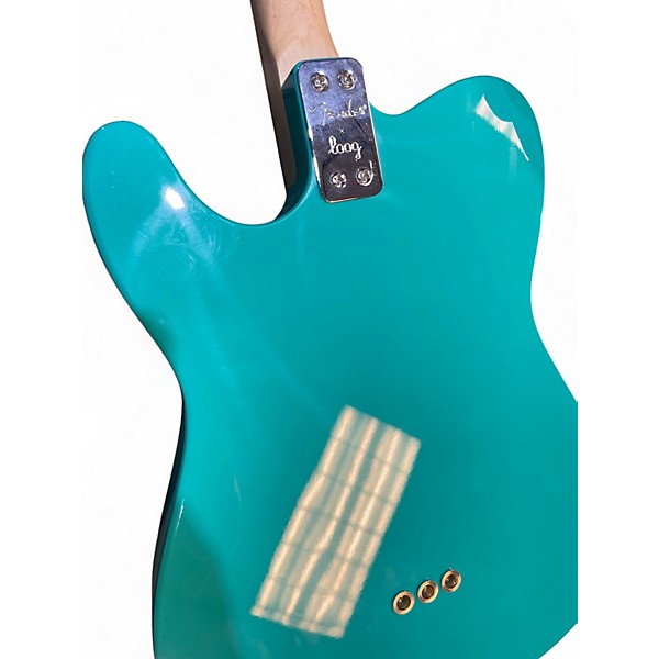 Used Loog Guitars Fender Telecaster Seafoam Green Solid Body Electric Guitar