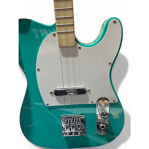 Used Loog Guitars Fender Telecaster Seafoam Green Solid Body Electric Guitar