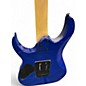Used Ibanez GRG7221QA Trans Blue Solid Body Electric Guitar