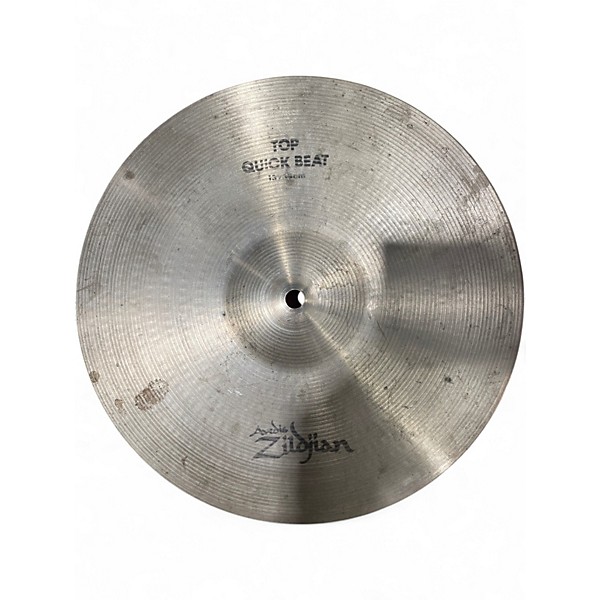 Used Zildjian 13in Quick Beat Hi Hat Pair Cymbal