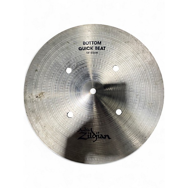 Used Zildjian 13in Quick Beat Hi Hat Pair Cymbal