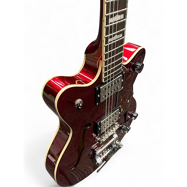 Used Gretsch Guitars G2657T Candy Apple Red Hollow Body Electric Guitar