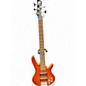 Used Ibanez GSR205 5 String Orange Electric Bass Guitar thumbnail