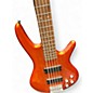 Used Ibanez GSR205 5 String Orange Electric Bass Guitar