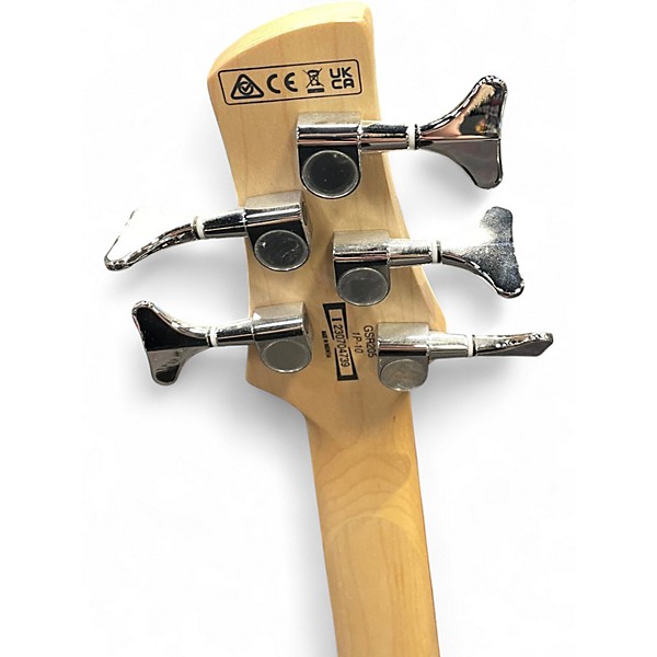 Used Ibanez GSR205 5 String Orange Electric Bass Guitar