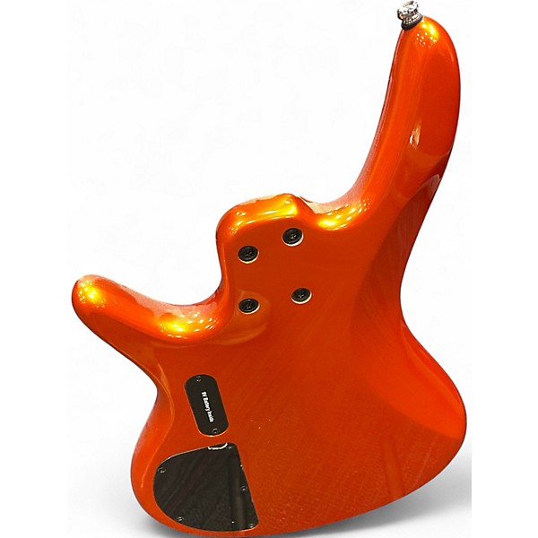 Used Ibanez GSR205 5 String Orange Electric Bass Guitar