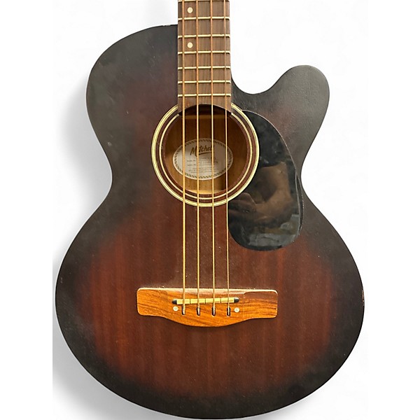 Used Mitchell T239BCE 2 Tone Sunburst Acoustic Bass Guitar
