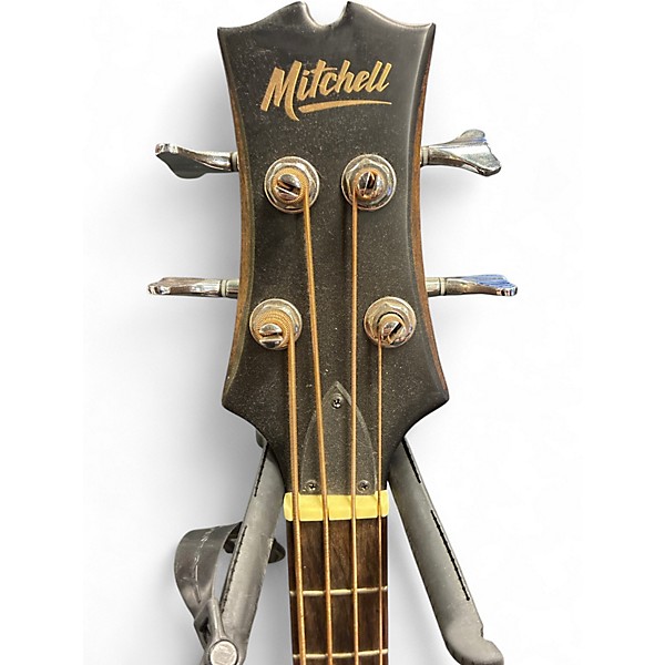 Used Mitchell T239BCE 2 Tone Sunburst Acoustic Bass Guitar