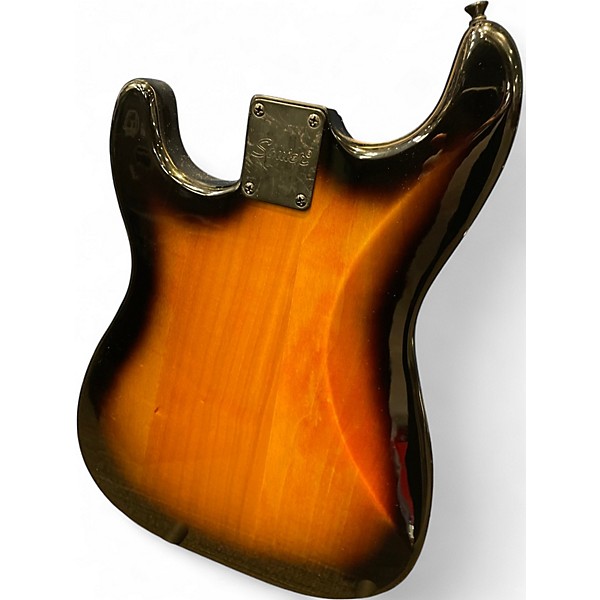 Used 2021 Squier Bullet Stratocaster HSS 2 Color Sunburst Solid Body Electric Guitar
