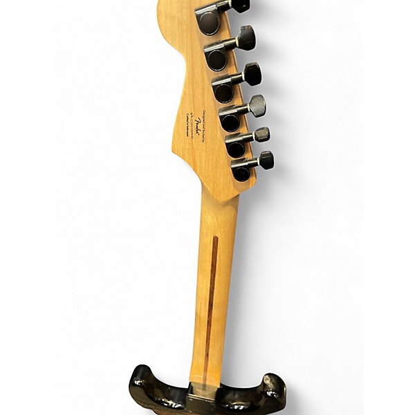 Used 2021 Squier Bullet Stratocaster HSS 2 Color Sunburst Solid Body Electric Guitar